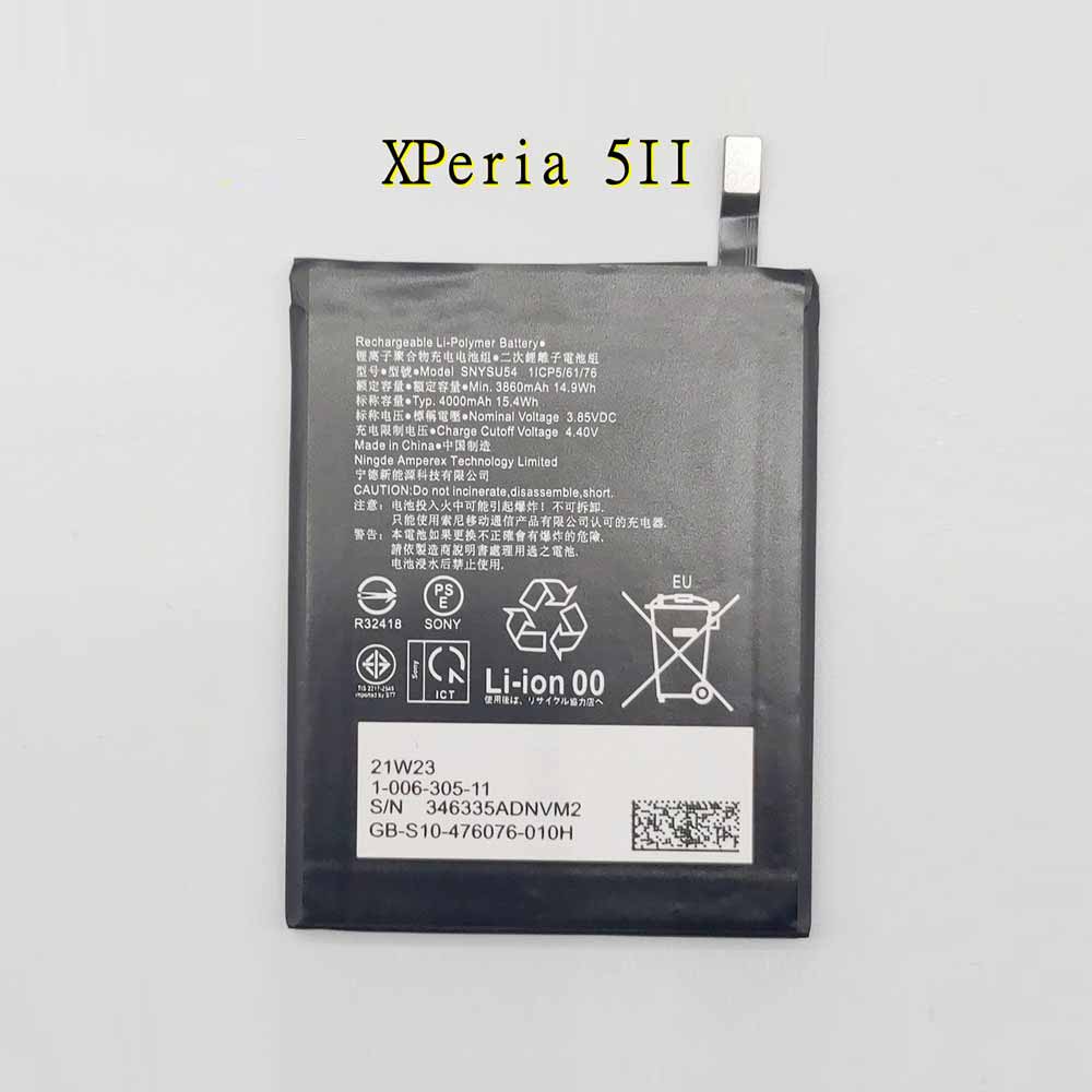 Sony Xperia X1ii Xperia Pro/5/5ii Smartphone akku